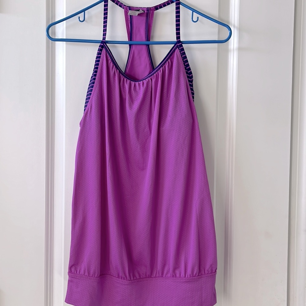 NWOT XERSION top purple size XS